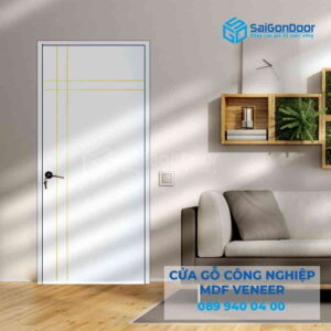 Cửa Gỗ MDF Veneer P1R4a
